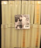 1767 . (5) Partial & Full Rolls of Lincoln Cents in plastic tubes, most appear to be BU Memorials, s