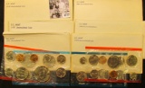 1773 . 1973, 77, 78, 79, 80, & 81 U.S. Mint Sets. All original as issued. (total face value $24.93)