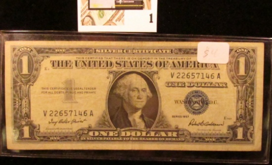 Series 1957 $1 Silver Certificate.