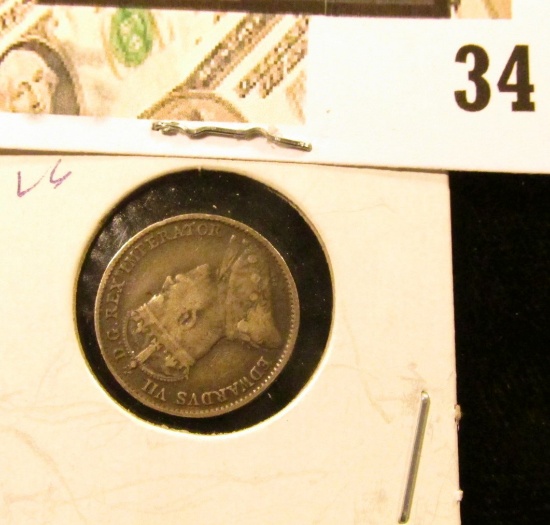 1910 VG Canada Five-Cent Silver.