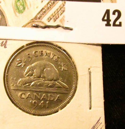 1941 AU Canada Nickel.