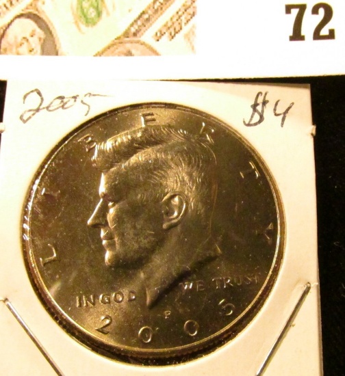 2005 P Kennedy Half Dollar, Gem Unc.