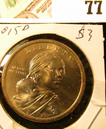2015 D Sacagawea Dollar (Native American Dollar) Gem Uncirculated.