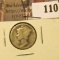 1921 P Mercury Dime, AG-G.