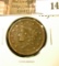 1837  U.S. Large Cent, VF-EF, rough.