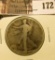 1919 D Walking Liberty Half Dollar, Good.