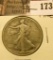 1920 P Walking Liberty Half Dollar, Fine.