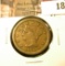 1853 U.S. Large Cent, VF.