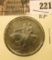 1925 Stone Mountain  Commemorative Half Dollar, EF.