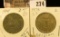 Belgium Coins: 1941 & 1978  Five Franks.