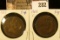 1906 & 1908 Canada Large Cents, Fine condition.