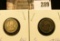 1911 & 1912 Canada Five Cent Silvers.