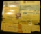 1885 Market Hall, England Check; 1868 Washington, Iowa Check with Revenue Stamps; 1899 