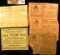 Five 1915 era Liggett & MyersTobacco Co. &/or 