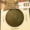 1798 Large Cent, G, full date Value $100