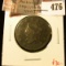 1817 13 stars Large Cent, G, value $30