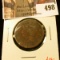 1849 Large Cent, G, value $15