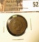 1878 U.S. Indian Head Cent, Good-Very Good.
