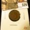 1881 Indian Head Cent, VF, value $10