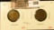 (2) Lincoln Cents, 1931 F & 1931-D F, value for pair $8