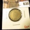 1896 V Nickel, VG10, value $20