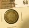 1882 U.S. Three Cent Nickel, Good.