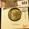 1938-S Jefferson Nickel, GEM BU, MS65+ blemish free beauty! value $16+