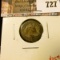 1853-O arrows Seated Liberty Dime, G dark, value $25
