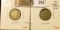 (2) Barber Dimes, 1898 G, 1898-S AG, clear date & mintmark, G value for pair $12