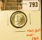 1935 Mercury Dime, BU MS65+, MS63 value $50, MS65 value $90