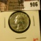 1941-D Washington Quarter, XF, value $8