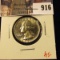 1955-D Washington Quarter, BU, low mintage semi-key date, value $15