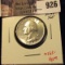 1964 Washington Quarter, BU from Mint Set, value $15