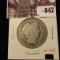 1903-S Barber Half Dollar, G obverse, AG reverse, G value $17