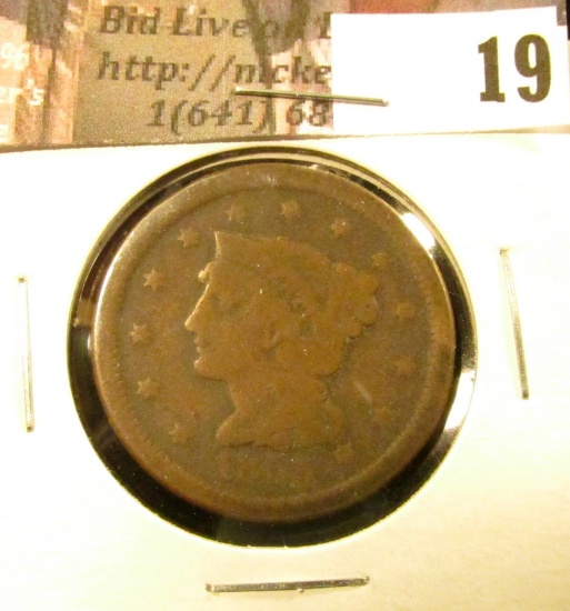 1855 U.S. Large Cent, Good.