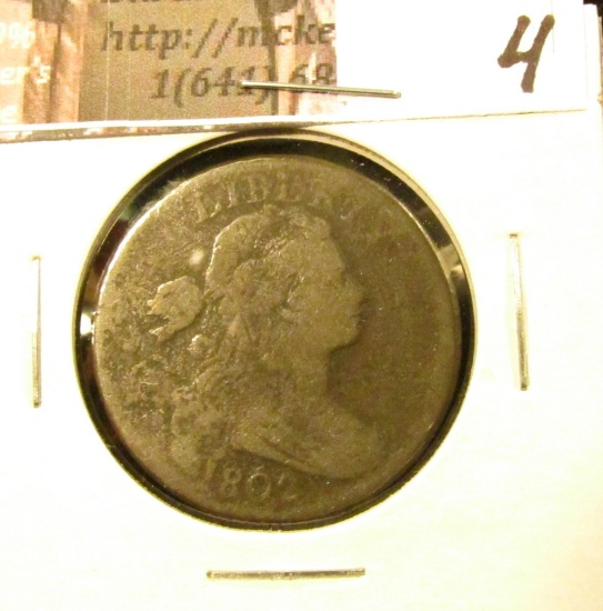 1802 U.S. Large Cent, VG.