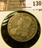 1831 Capped Bust Half Dollar, Fine-VF.