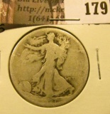 1921 S Walking Liberty Half Dollar,  AG.