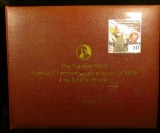 Set of the first (39) Special Commemorative Issues of 1970, First Edition Proofs in Franklin Bronze,