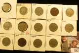 1913 P T.1, 16P, 19P, 20P, 23P, 24P, 25P, 26P, 27P, 28P, 30P, 35P, 36P, & S Buffalo Nickels. All car