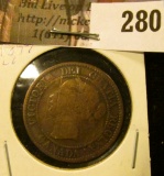 1859 VG Canada Large Cents.