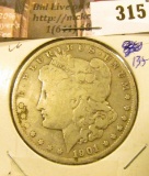 1901 O Morgan Silver Dollar, VG.