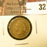 1863 U.S. Indian Cent, Good-VG.
