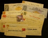 (15) Different Checks dating back to 1867 from Cooperstown, N.Y.