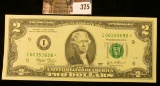 Series 2003 Two-Dollar Federal Reserve Star Note. Crisp Uncirculated.