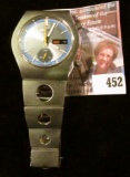 VERY RARE Seiko 6139-8029 men’s day/date chronograph, totally original case, works and band, early 1