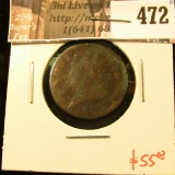 1809 Half Cent, value $55
