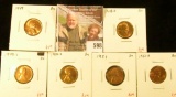 (6) Lincoln Cents, 1948-D, 1949, 1949-S, 1950-S, 1951, 1951-D, all BU, group value $15