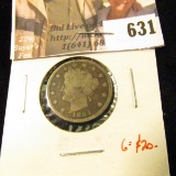 1884 V Nickel, G dark, G value $20