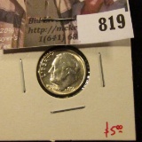 1955 Roosevelt Dime, BU, value $5